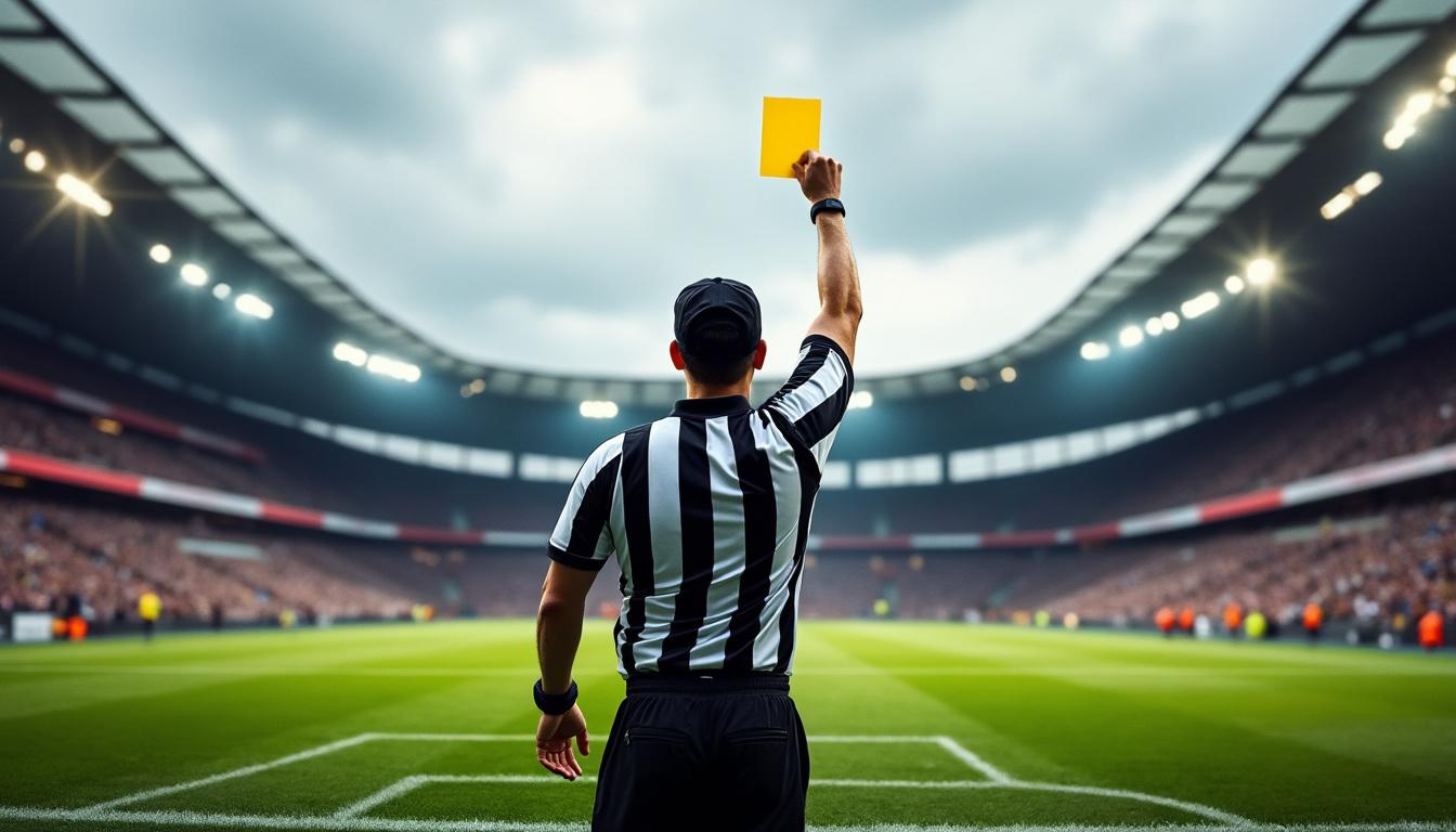 découvrez comment les décisions de l'arbitre, notamment les cartons et penalties, peuvent influencer les résultats des paris sportifs.