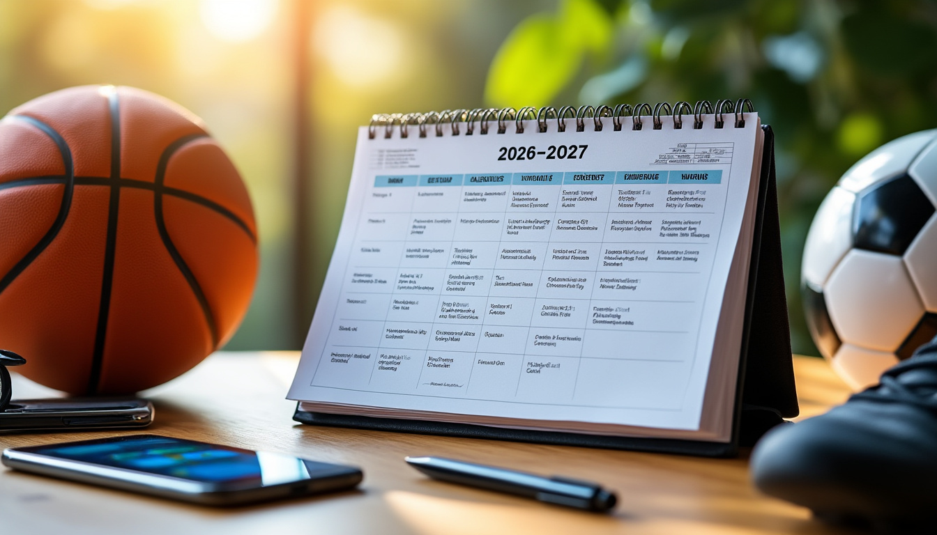 découvrez le calendrier complet des compétitions masculines jeunes pour la saison 2026-2027, avec toutes les dates clés et les rendez-vous incontournables à ne pas manquer.