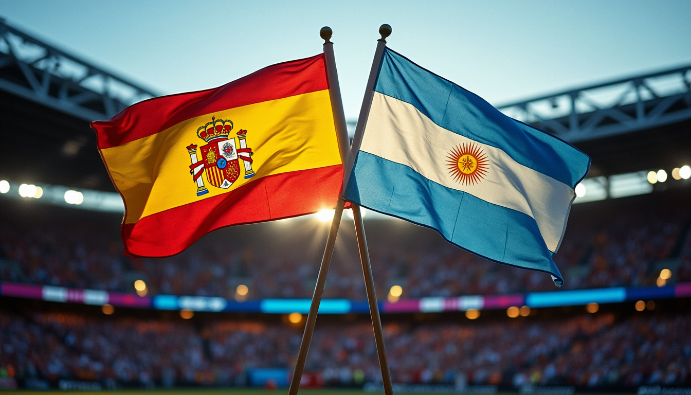 découvrez notre analyse complète et pronostic détaillé du match espagne vs argentine prévu le 19 juillet 2026. préparez-vous à vivre un affrontement exceptionnel entre deux grandes équipes.