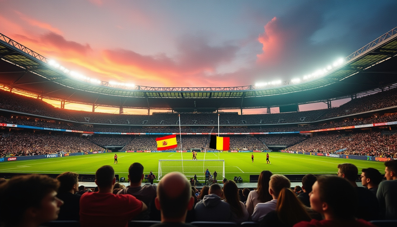 découvrez notre analyse complète et nos pronostics pour le match espagne - belgique, ainsi que les meilleures cotes disponibles en ce moment pour parier en toute confiance.